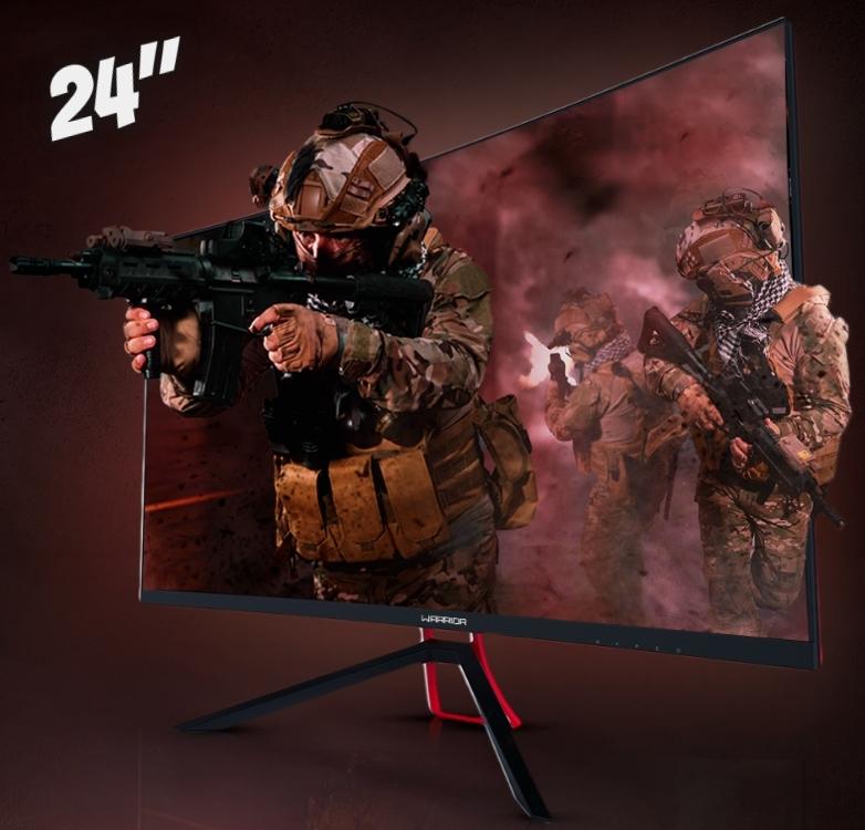 Monitor Gamer Shin Kai 24 Polegadas Curvo 165Hz Warrior – MN103 - Adoro  Promoção